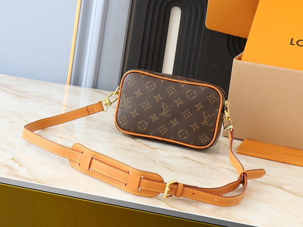 ルイヴィトンバッグ側面デザイン